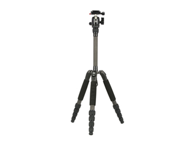 T-025SK Carbon Fiber Travel Tripod with B-00K head